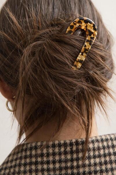 New Obsessions Acetate Luxury U Bun Hairpin