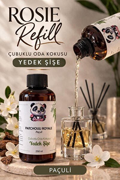Rosie Patchouli Royale Çubuklu Oda Kokusu Yedek Şişe 250 ml – Paçuli & Amber ...