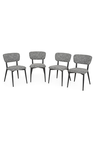Maison Mex Set of 4 garden/terrace armchairs NEXUS L.55 l.48 H.77.5 anthracit...