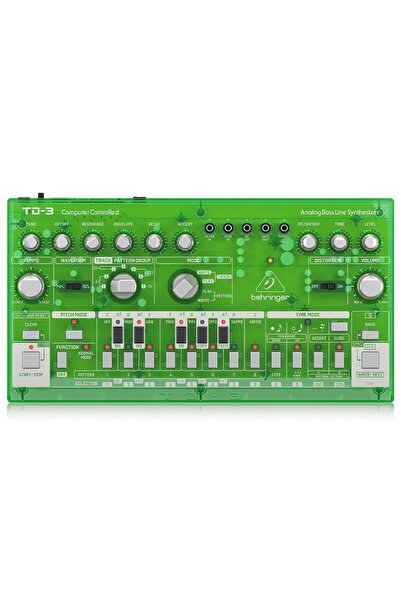 Behringer TD-3-LM Analog Bass Line Synthesizer (Yeşil)