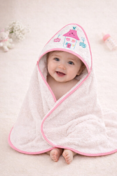 İQON قطن مناشف أطفال باللون الوردي للمنزل