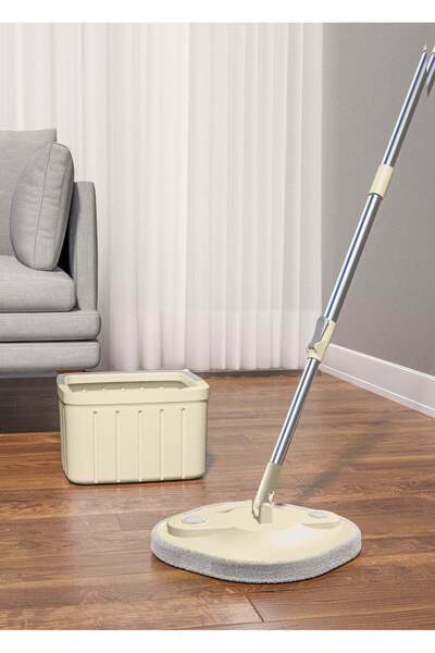 Dreamramp ® Round Rotating Mop with Bucket