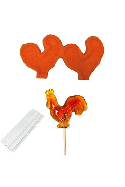 adin tasarım قالب سيليكون على شكل حلوى شوكولاتة على شكل ديك، مجموعة من قوالب ...