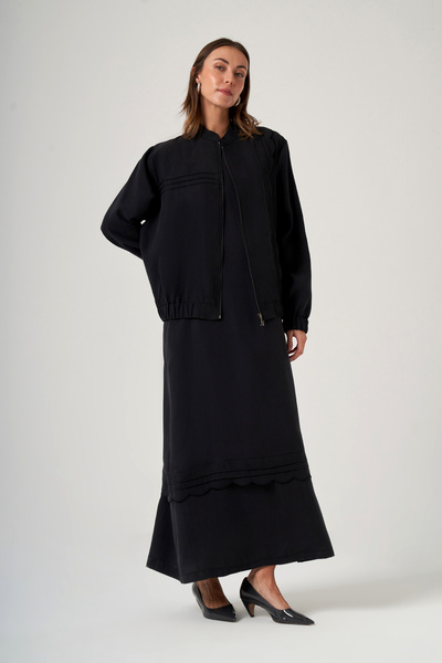 Nuss Inner Dress Jacket Double Suit 1047 Black