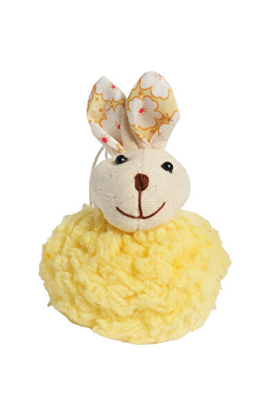 Goliat Breloc de pluș, decorațiune de Paște, figurină, 11 cm, galben
