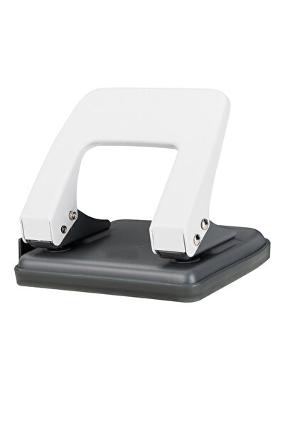 TECLA EDITION Metal 20-sheet hole punch, with 2 holes, 6mm diameter, 80mm spa...