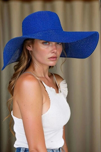 keisy Women's wide brim straw hat