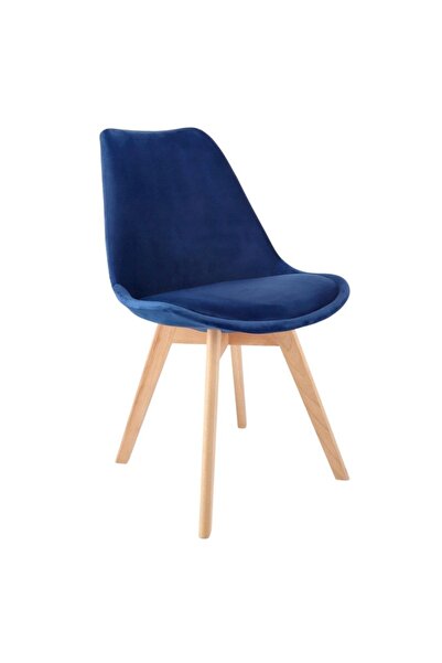 jumi Πολυθρόνα BARI με ταπετσαρία από Βελούδο σε μπλε σκούρο χρώμα