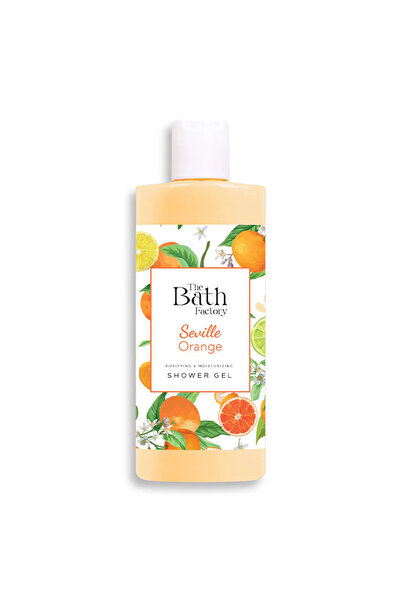THE BATH FACTORY Seville Orange Duschgel 400 ml – sanfte Körperreinigung mit ...