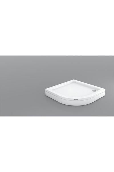 Shower Showart 120x120 Oval Duş Teknesi (Panelli) H:15 cm