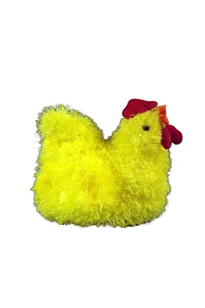 Goliat Pluszowa Kura do Przytulania Żółta 27x25 cm