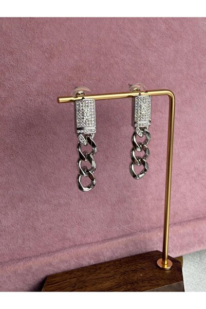 ANKA JEWELLRY VİP ÇELİK GURMET MODELZİRKON TAŞLI KADIN KÜPE