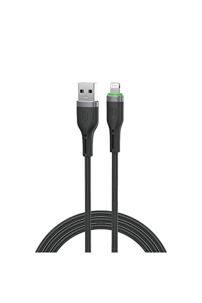 WIWU WI-C068 OringLink 2.4A Series Nylon Braided USB-A to Lightning Cable 1m ...