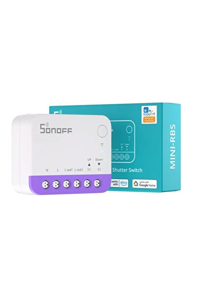 Sonoff Smart WiFi switch for automated roller shutters MINI-RBS, 240W, 2.4 GH...