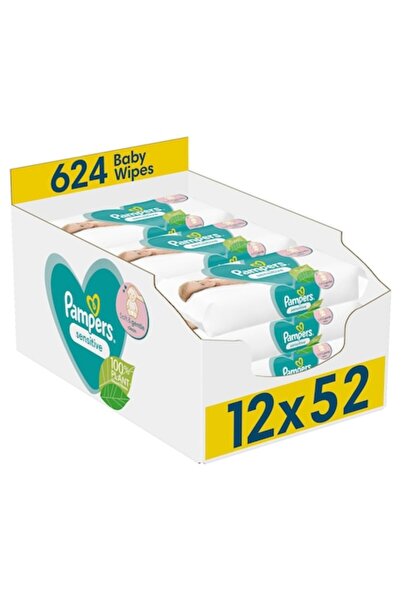 Pampers Set Servetele umede Sensitive, 12 x 52 total 624