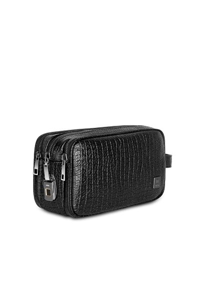 WIWU Salem Fingerprint Lock Lux Pouch - Black