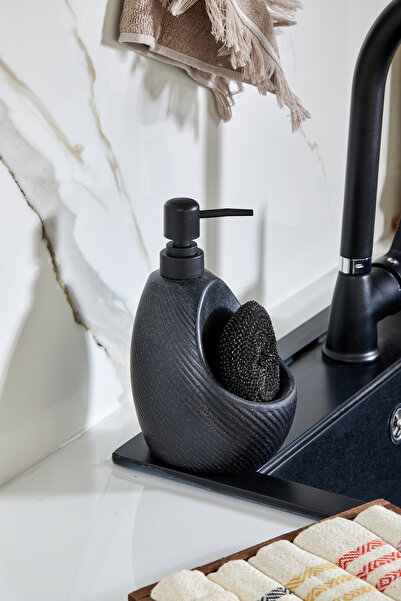 Cooker Dozator de săpun lichid din ceramică de 650 ml cu suport pentru burete...