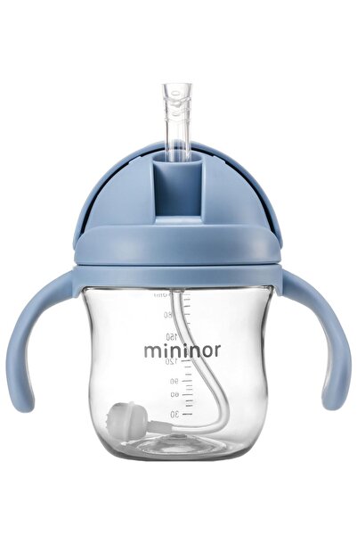 Mininor Tritan Akıllı Alıştırma Bardağı 220 ml - Nordic Sky Blue - Standart