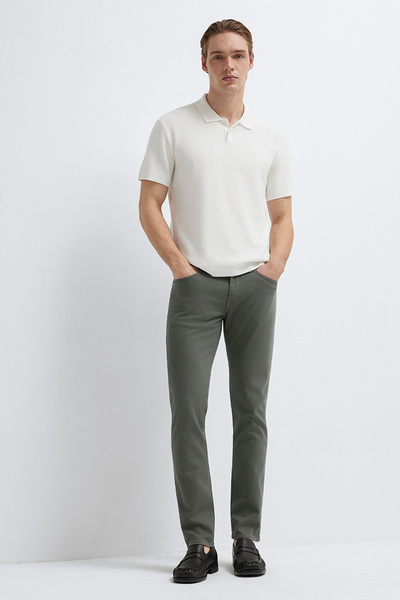 Mavi Men's Jake Gabardine Trousers M00422A2940 Green