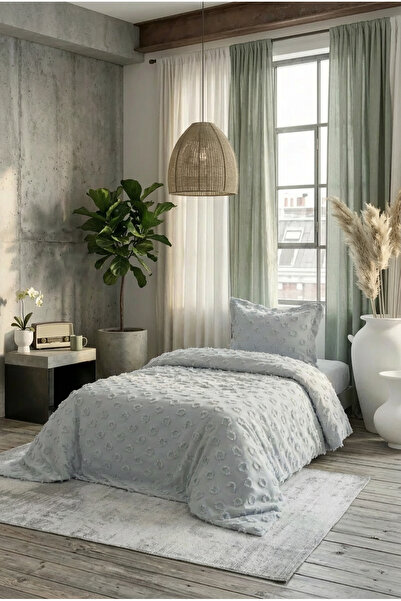 miar home perde tekstil Single Bedspread 180 X 260 cm – Valon Model 1 Piece 5...