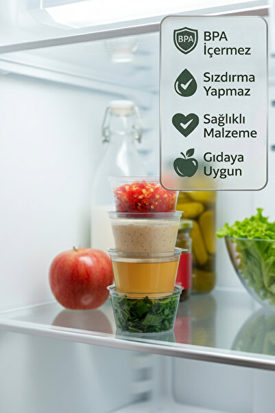 Vienev 3'lü Dondurucuya uygun 60 ml İlik, Tavuk Suyu, Sos, Bebek Maması Saklama Kabı