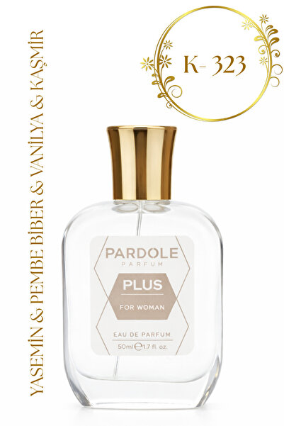 PARDOLE K-323 Odunsu Çiçeksi Favoris Kadın Parfüm - 50 ml – Yasemin, Pembe Bi...