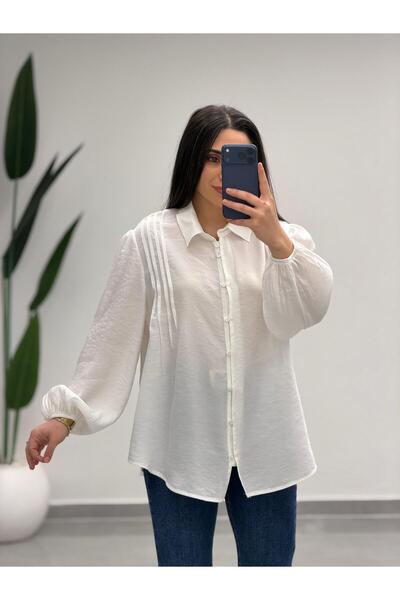 MARGA Pins Detailed Button Closure Modal Shirt