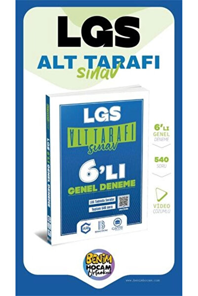 Çanta Yayıncılık Lgs Alt Tarafı Sınav 6 lı Genel Deneme ( Benim Hocam- Arı- Ç...