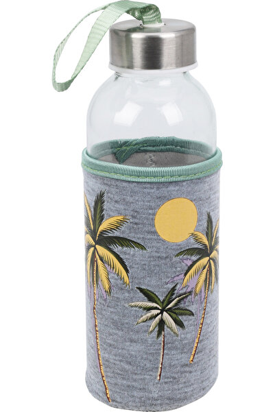Excellent Houseware παγούρι νερού, γυάλινο, 6x19 εκ., 400 ml, Sun