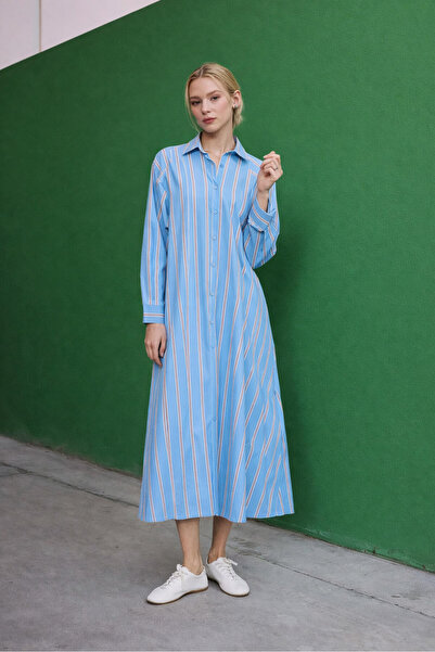 Touché Privé STRIPED SHIRT DRESS
