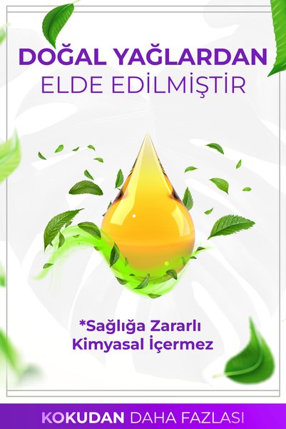 AURAN Paçuli Çubuklu Oda Kokusu Bambu Kokusu Patchouli Reed Diffuser 50ml