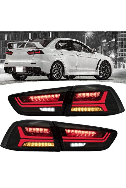 X POWER TUNİNG MİTSUBİŞHİ LANCER 2009-2010-2011 AUDİ DİZAYN FÜME LEDLİ ARKA STOP