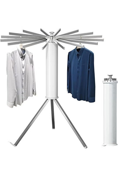 Cady One Foldable clothes drying rack, 360-degree rotating clothes drying rack