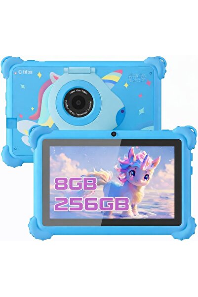 DmarQa CM88 7" Kids Tablet: Android 15, 8GB/256GB, Eye-Care HD IPS, Parental ...