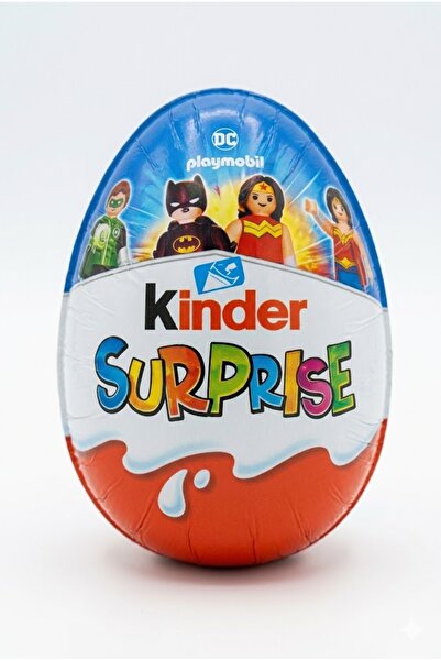Kinder Surprise DC Comics Playmobil Serisi Sürpriz Yumurta 20 gr (1 Adet)