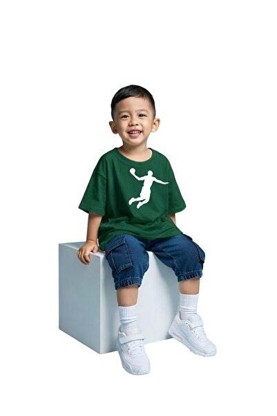 E-ROMA Basket Atan Baskili Unisex Children's T-Shirt 1Gh1