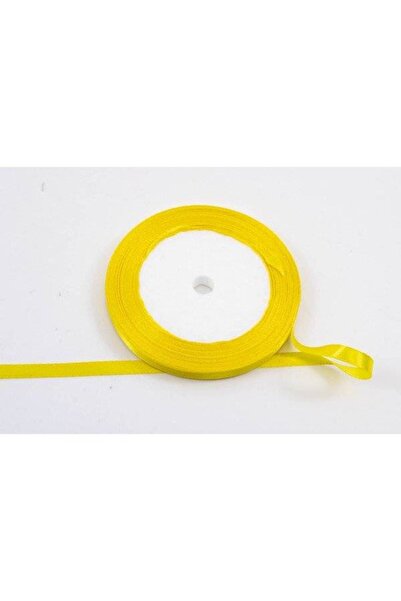 OEM Set of 3 rolls of Satin Ribbon 0.6cm/22m Yellow