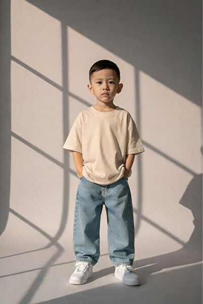 E-ROMA Plain Unisex Children's T-Shirt 2Gh1