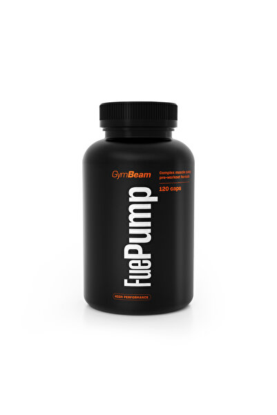 GymBeam FuePump, 120 de capsule, prăjituri și krém