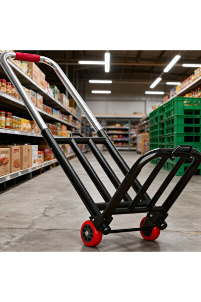 FLYPRO Trolley Cart, Folding Home Moving Trailer, Shopping Grocery Trolley, L...