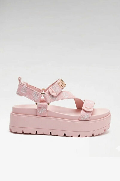 Guess Fetta Kadın Pembe Sandalet FLJFTTDEN03-PINK