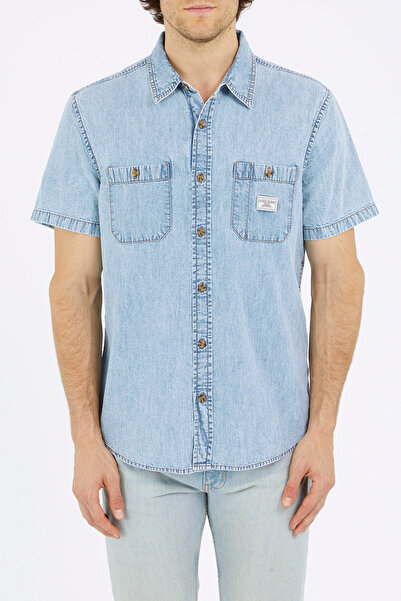 Guess Jeans Regular Ss Erkek Regular Fit Gömlek