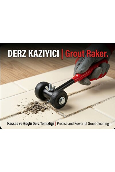 Vulli DERZ KAZIYICI - TEKERLEKLİ - DERZ DOLGU KAZIMA APARATI