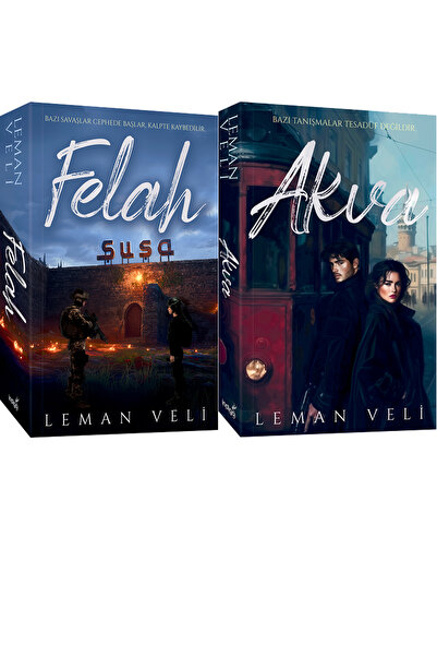 İndigo Kitap Felah Karton Kapak ve Akva Karton Kapak (Leman Veli) 2'li Set