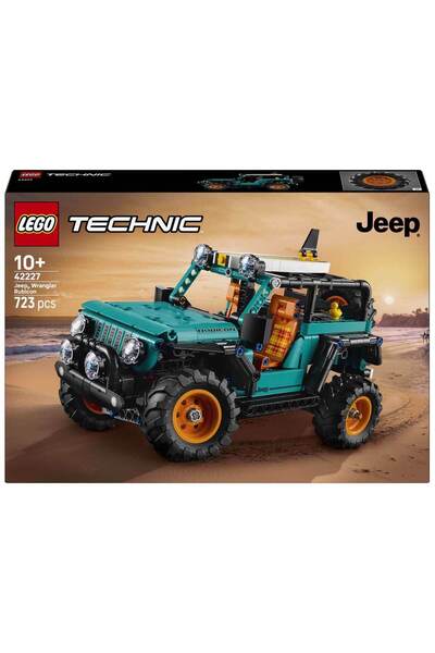 LEGO Technic Jeep Wrangler Rubicon SUV 42227 - 10 Yaş ve Üzeri Çocuklar için Ördek İçeren Yaratıcı O