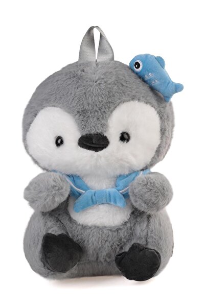 CAN OYUNCAK Rucsac de pluș 35 cm Pinguin - Standard