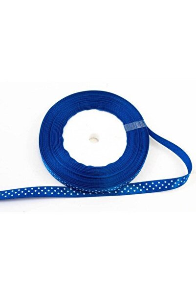 OEM Set 3 role Panglica Satin Cu Buline 1cm/22m Albastru