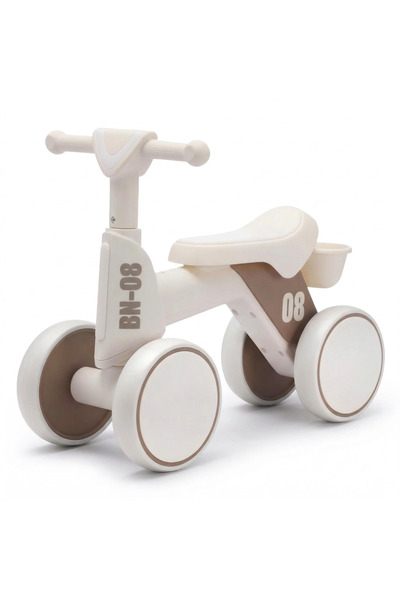 HASEPE Bicicleta Fara Pedale 4 Roti, Echilibru Copii 18-36 Luni, Stabila, Sig...