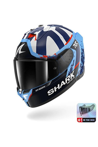 Shark SKWAL İ3 RAUL FERNANDES KAPALI KASK+LEDLİ MODEL+RENKLİ CAM