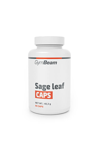 GymBeam Frunză de salvie, 60 capsule